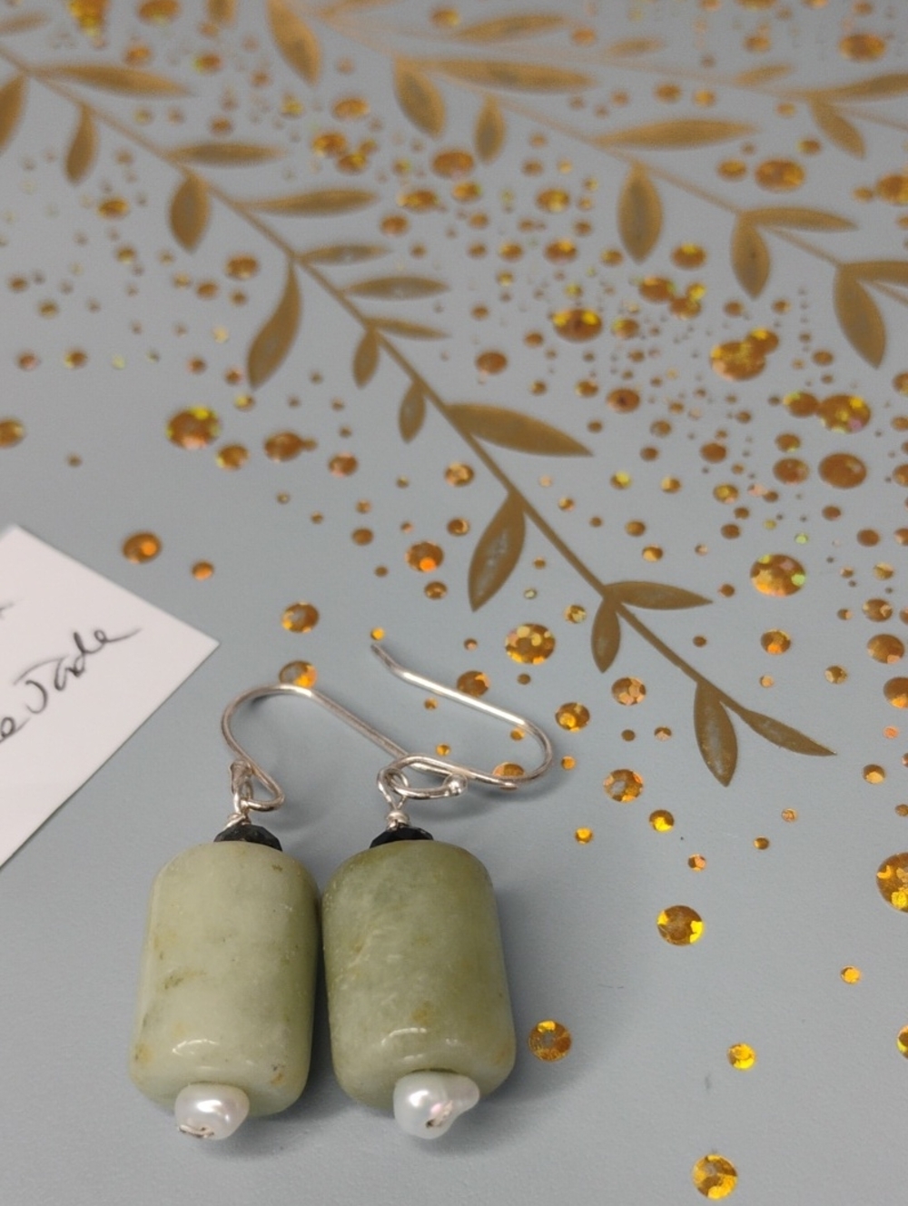 Burmese Jade Earrings